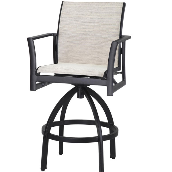Echelon Aluminum Swivel Bar Stool by Gensun - Image 2